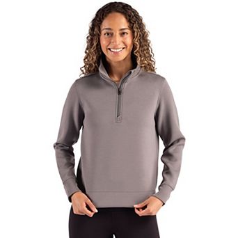 Cutter & Buck Roam Epic Versatility Womens 1/4 Zip Pullover
