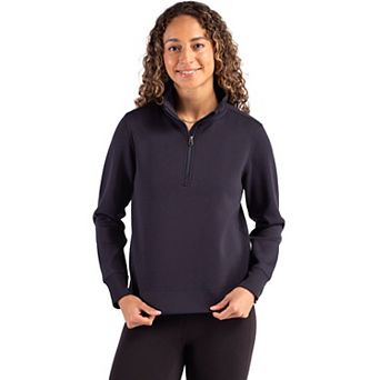 Cutter & Buck Roam Epic Versatility Womens 1/4 Zip Pullover