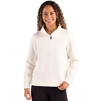 Cutter & Buck Roam Epic Versatility Womens 1/4 Zip Pullover