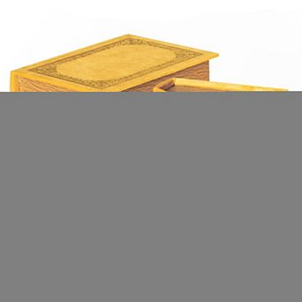 Vintiquewise Set of 4 Vintage Book Design Decorative Boxes