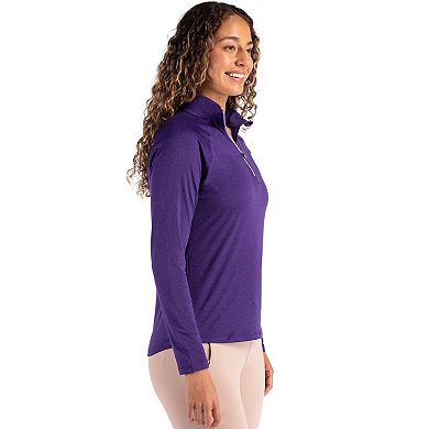 Cutter & Buck Coastline Epic Comfort Recycled Womens 1/4 Zip