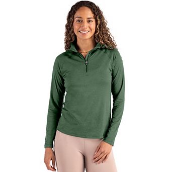 Cutter & Buck Coastline Epic Comfort Recycled Womens 1/4 Zip