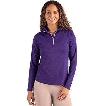 Cutter & Buck Coastline Epic Comfort Recycled Womens 1/4 Zip