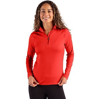Cutter & Buck Coastline Epic Comfort Recycled Womens 1/4 Zip