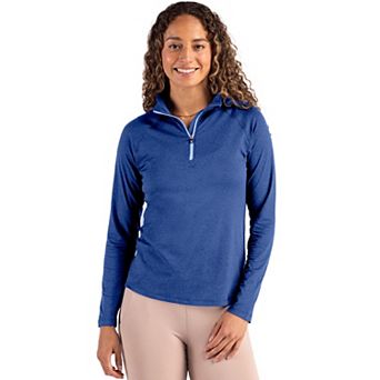 Cutter & Buck Coastline Epic Comfort Recycled Womens 1/4 Zip