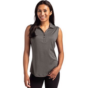 Cutter & Buck Forge Recycled Womens Sleeveless Polo