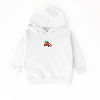 Embroidered Truck Presents - Toddler Hoodie