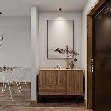 Quickway Imports 15W Surface-Mounted LED Cylinder Downlight Modern 4000K White Spotlight