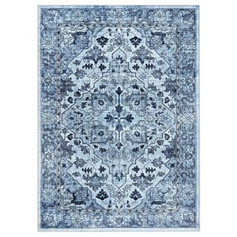 Grey Pearl Velvet Rug High Pile Abstract Print Washable Foldable Plush Mat