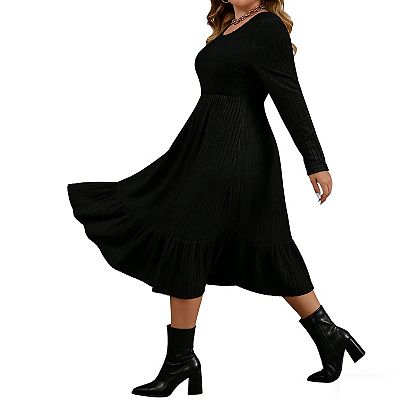 gisele knit maxi dress Patbo Gisele Jersey BACK SLIT MAXI Dress main image 0