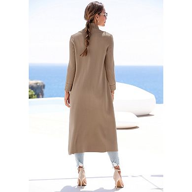 Lascana Women's Long Knit Cardigan