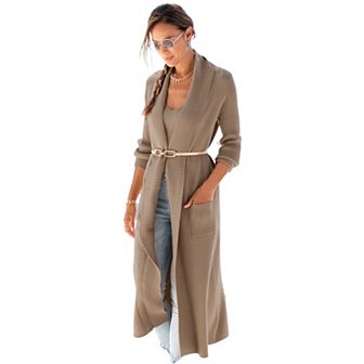 Lascana Women's Long Knit Cardigan