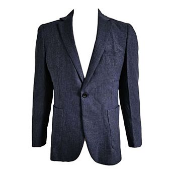 Men's Lightweight Sport Coats and Blazers Linen Suit Jacket Casual Blazer One Button Summer Daily