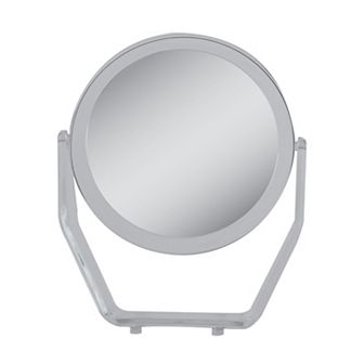 Dual Countertop Vanity Mirror — 7X/1X Magnification (360° Swivel)