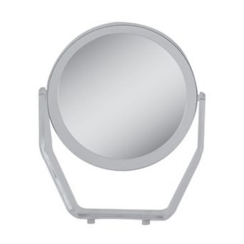 Dual Countertop Vanity Mirror — 7X/1X Magnification (360° Swivel)