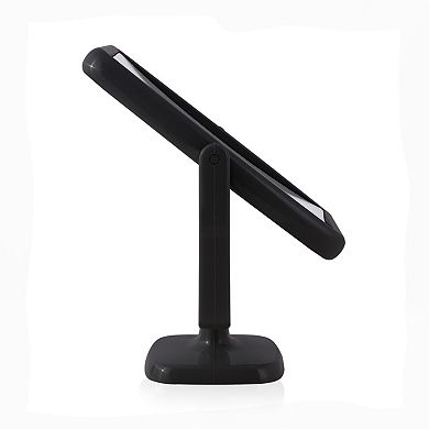 GEO Countertop Vanity Mirror — 5X/1X Dual Magnification (360° Swivel)