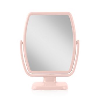 GEO Countertop Vanity Mirror — 5X/1X Dual Magnification (360° Swivel)