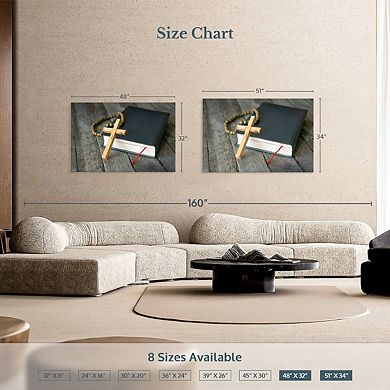 Wooden Cross Wall Art