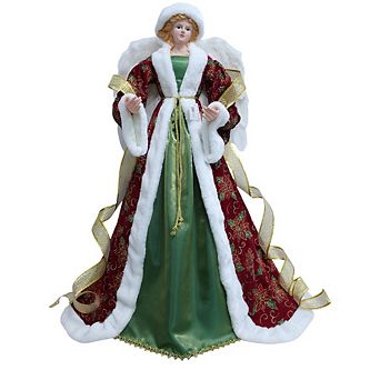 38.6” Caucasian Angel Elegant Holiday Christmas Decoration