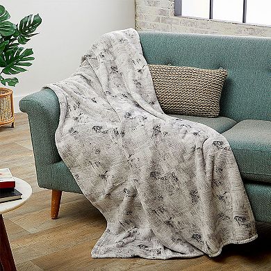 Lyndi Micro Plush Decorative All Season Throw Blanket Soft And Elegant Material.