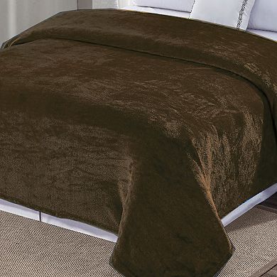 Micro Plush Solid Parteen Soft Comfortable and Lightweight Blanket