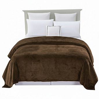 Micro Plush Solid Parteen Soft Comfortable and Lightweight Blanket