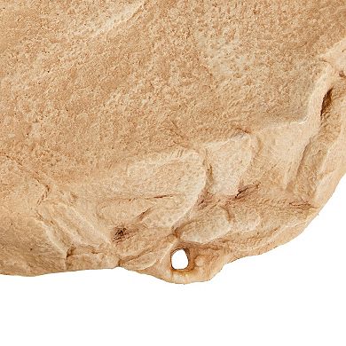 Sunnydaze Outdoor Polyresin Landscape Rock Septic Cover with Stakes