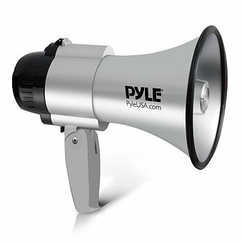 Pyle 30 watt Compact Megaphone Speaker with Siren Alarm