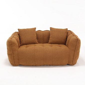 2 Seater Soft Beanbag Chair for Living Room Bedroom Apartment