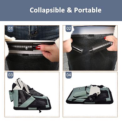 GOOPAWS Soft-Sided Dog & Cat Crate