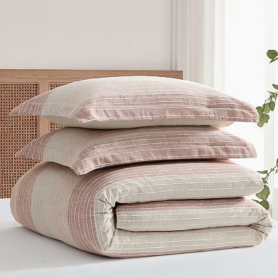 Levtex Home Sand Stripes Blush Comforter Set