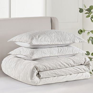 Levtex Home Alessio White Duvet Set