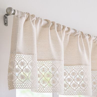 Peri Bahia Light Filtering 3-pc. Valance & Tier Set
