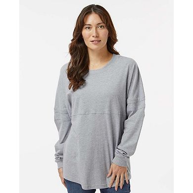 Boxercraft Women's Pom Pom Long Sleeve Jersey T-Shirt