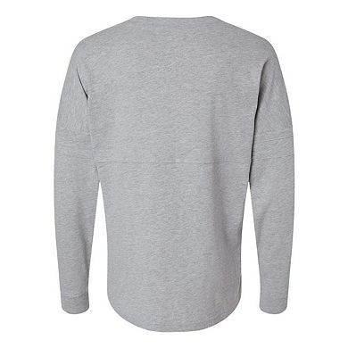 Boxercraft Women's Pom Pom Long Sleeve Jersey T-Shirt