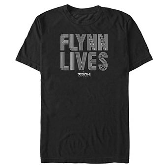 Big & Tall Disney's Tron Flynn Lives Graphic Tee