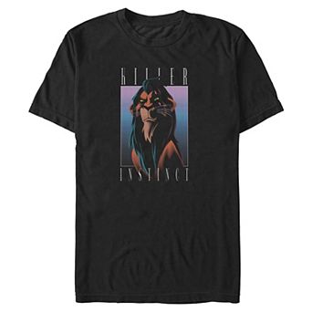 Big & Tall Disney's The Lion King Scar Killer Instinct Graphic Tee