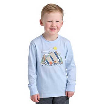 Toddler Boy adidas Long Sleeve Doodle Graphic Tee