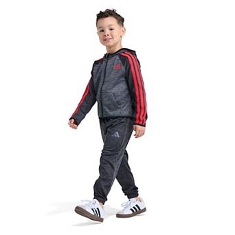 Toddler Boy adidas 2 pc Long Sleeve Jacket & Jogger Set