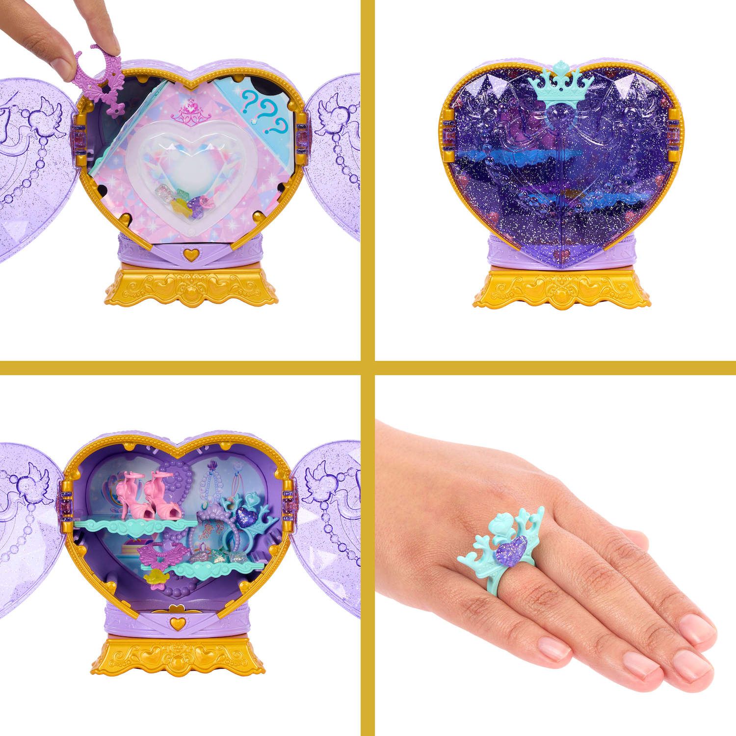 Детская кукла Disney Princess Jewel Reveal Ariel w/ 8 Surprises & 10 Accessories — фото 4