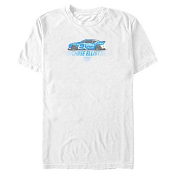 Big & Tall Chase Elliott Car Profile Graphic Tee