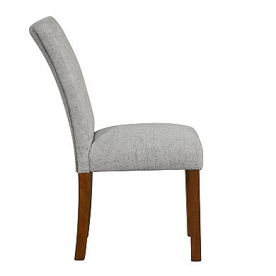 Rei Parsons Dining Chair Set of 2, Button Tufted Fabric
