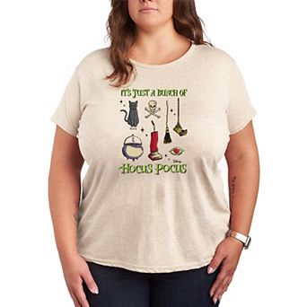 Plus Size Disney's Hocus Pocus It's Just A Bunch Of Hocus Pocus Graphic Tee