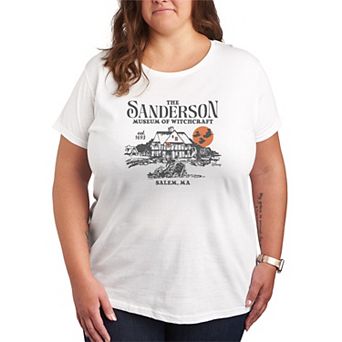 Plus Size Disney's Hocus Pocus The Sanderson Museum Of Witchcraft Graphic Tee