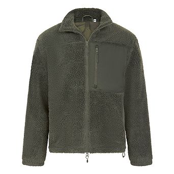 Front Row Unisex Adult Sherpa Fleece Jacket