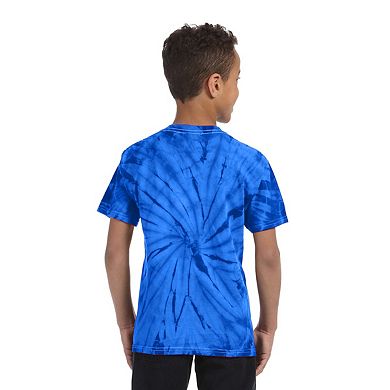 Colortone Childrens Unisex Tonal Spider Short Sleeve T-Shirt