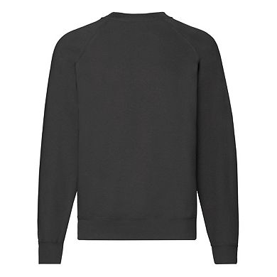 Fruit Of The Loom Mens Classic Raglan Sweatshirt