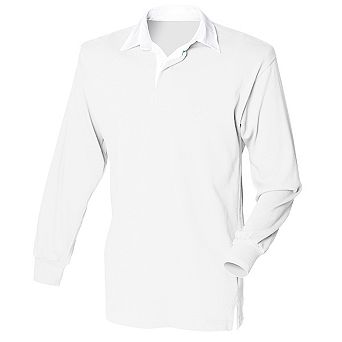 Front Row Long Sleeve Classic Rugby Polo Shirt