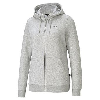 Puma Womens/Ladies Logo Full Zip Hoodie
