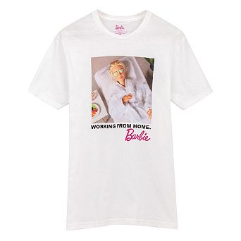 Barbie Womens/Ladies Working from Home T-Shirt